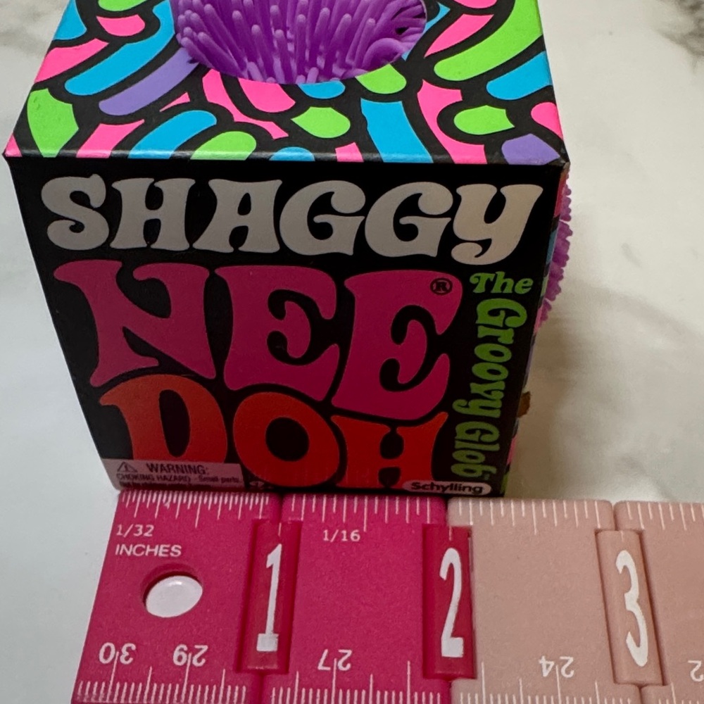 Shaggy NeeDoh Purple. New - Picture 2 of 12